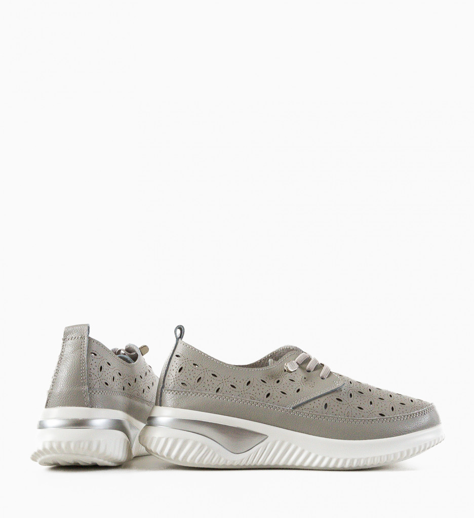 Pantofi Casual Gri | Stil și Confort Zilnic - imagine 4