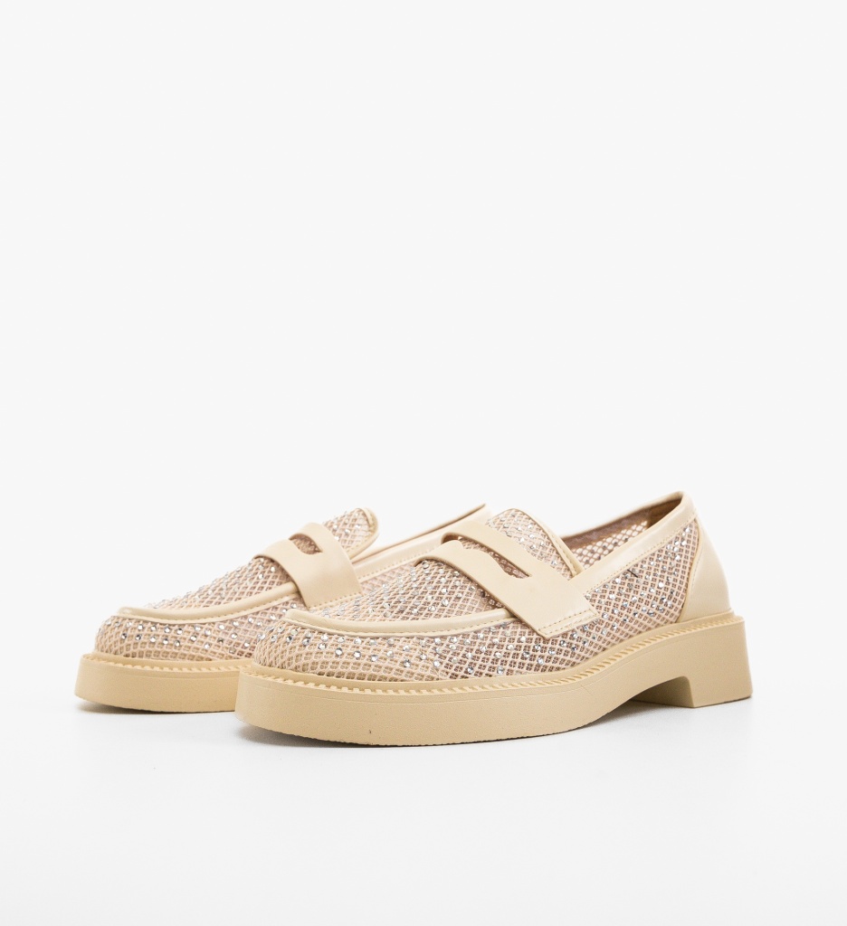 Pantofi Hoffm Bej | Confort și Stil Casual - imagine 5