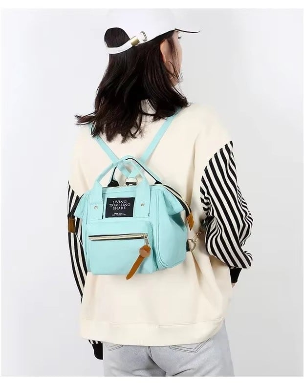 Geanta Rucsac Delis Lunaria Verde - imagine 2