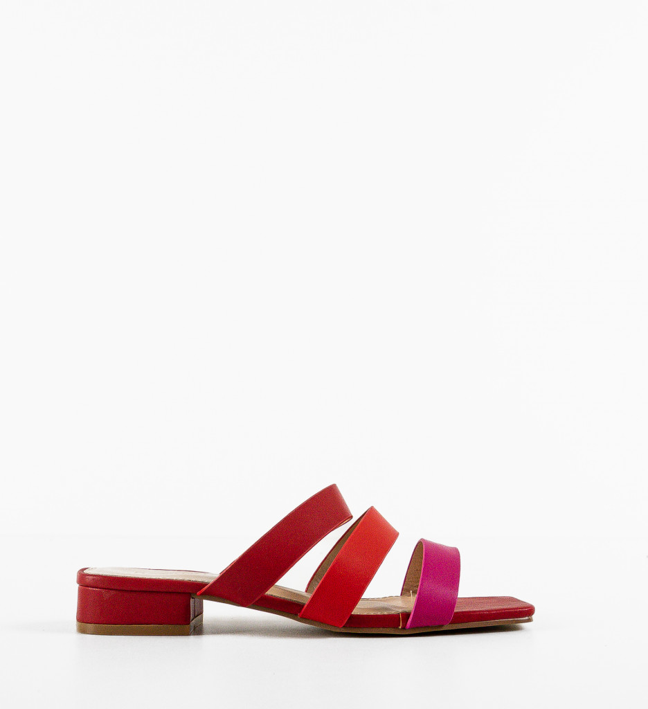 Papuci Dama Thalassa Rosii - Confort Stil - imagine 2