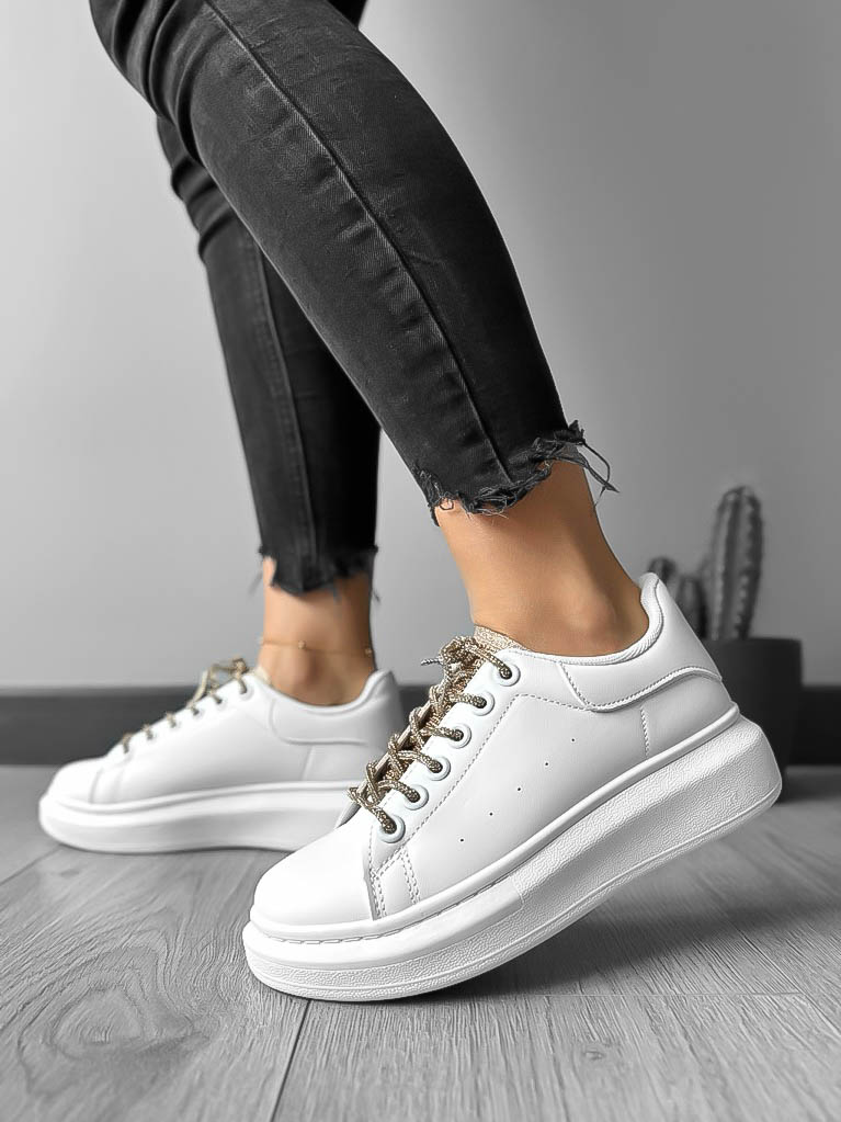 Adidași Dama Gold WW087 - Stil și Confort