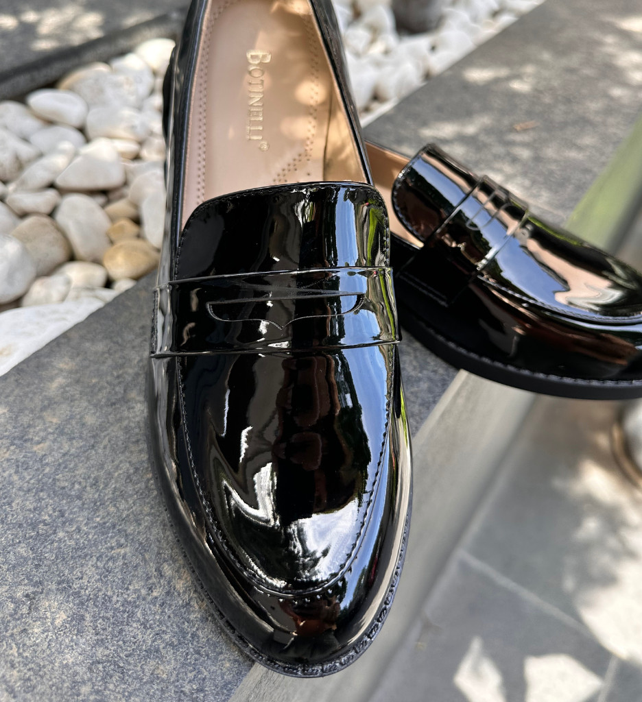 Pantofi Casual Chikere Negri - Confort și Stil - imagine 2