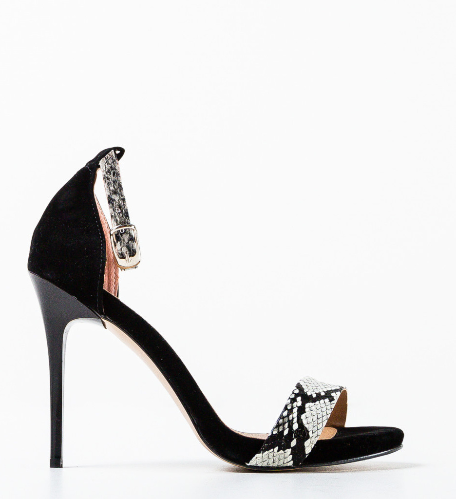 Sandale Dama Cesare Negre | Eleganta si Stil - imagine 9