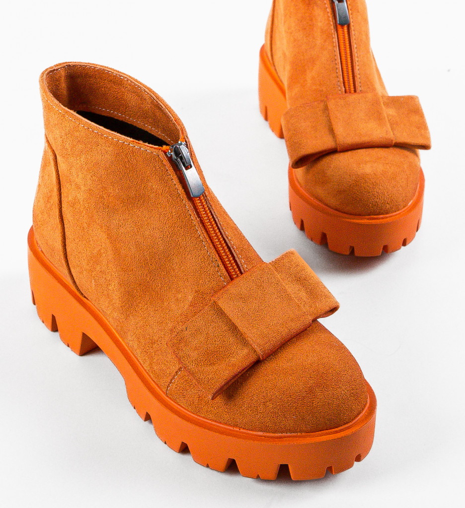 Pantofi Casual Parmeno Portocalii - Stil și Confort - imagine 6