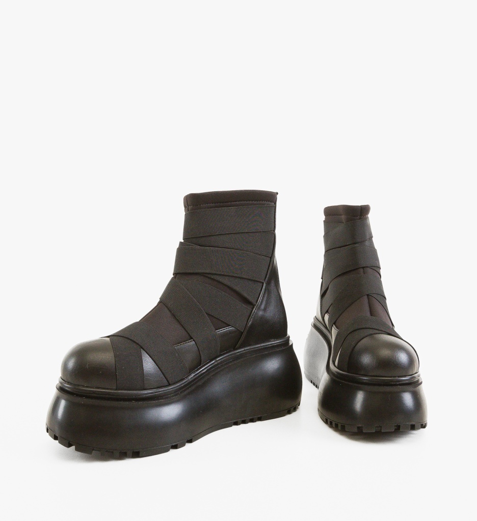 Ghete Dama Lucifer Negre - Stil Urban - imagine 2
