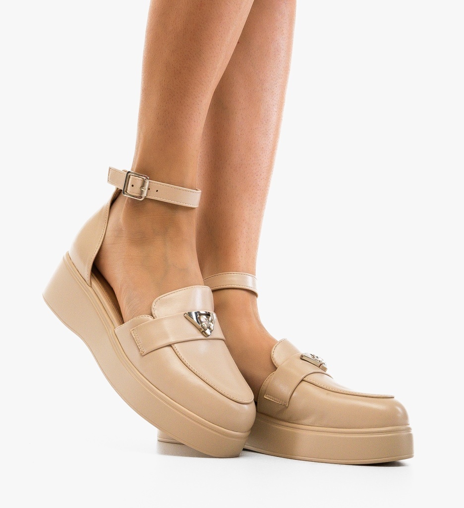 Pantofi Casual Terfly Bej - Confort și Stil - imagine 3