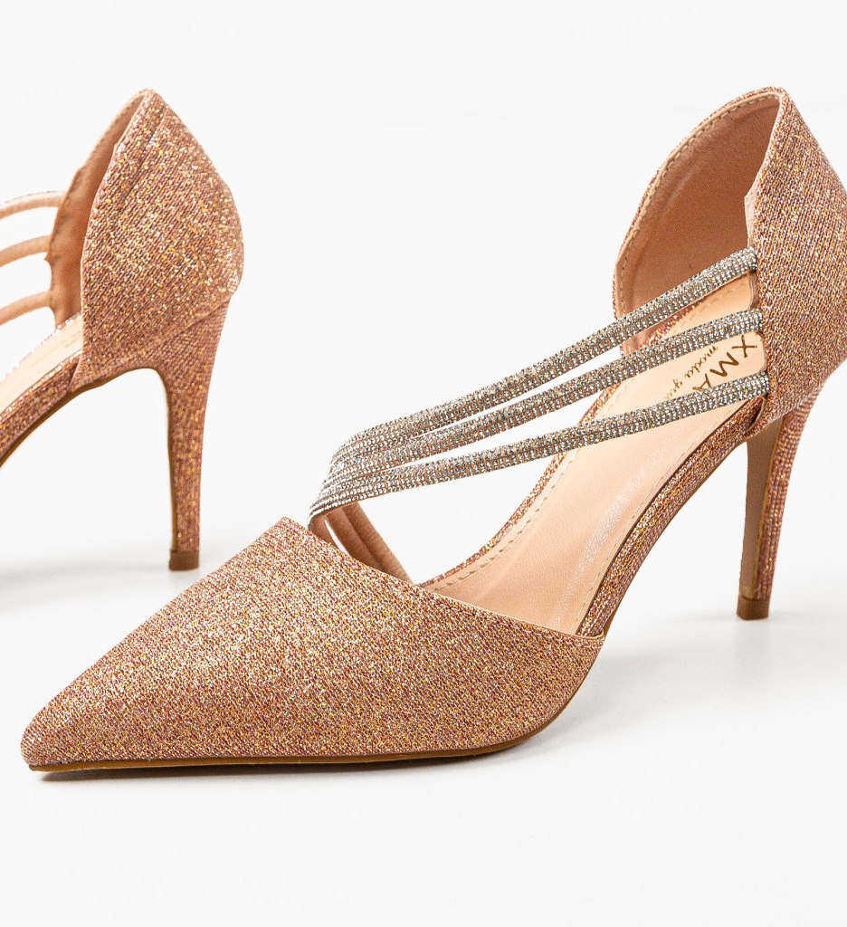 Pantofi Lazaros Aurii | Eleganță și Stil - imagine 5
