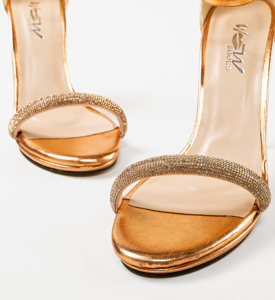 Sandale Retyna Bronz | Eleganță și Stil - imagine 6