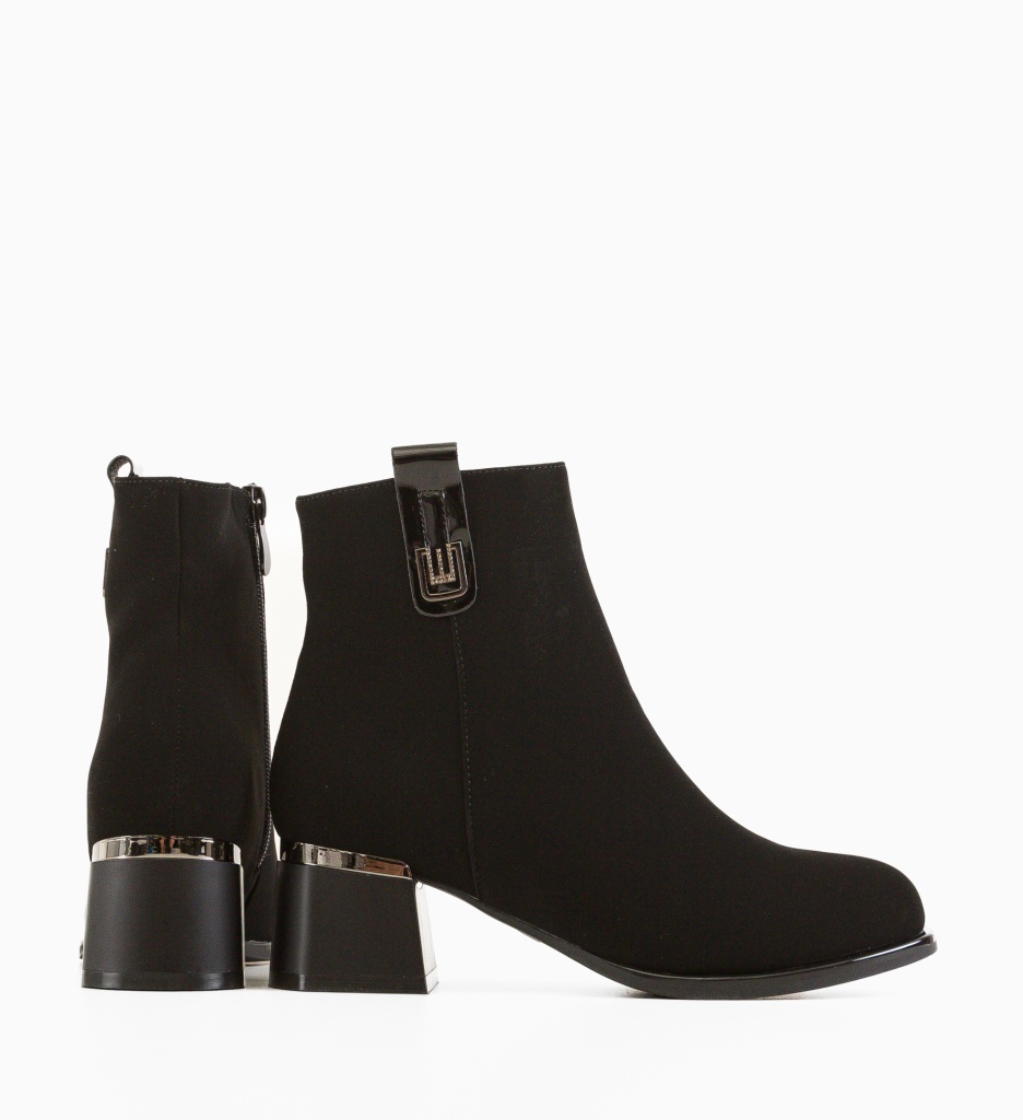 Botine Dama Hroga Negre - Eleganță și Confort - imagine 5