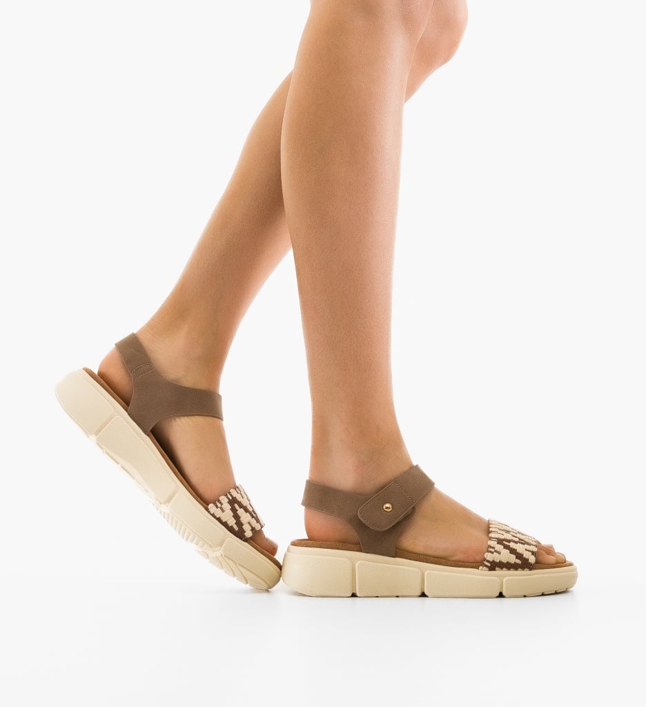 Sandale Dama Feciulia Camel | Eleganță și Confort