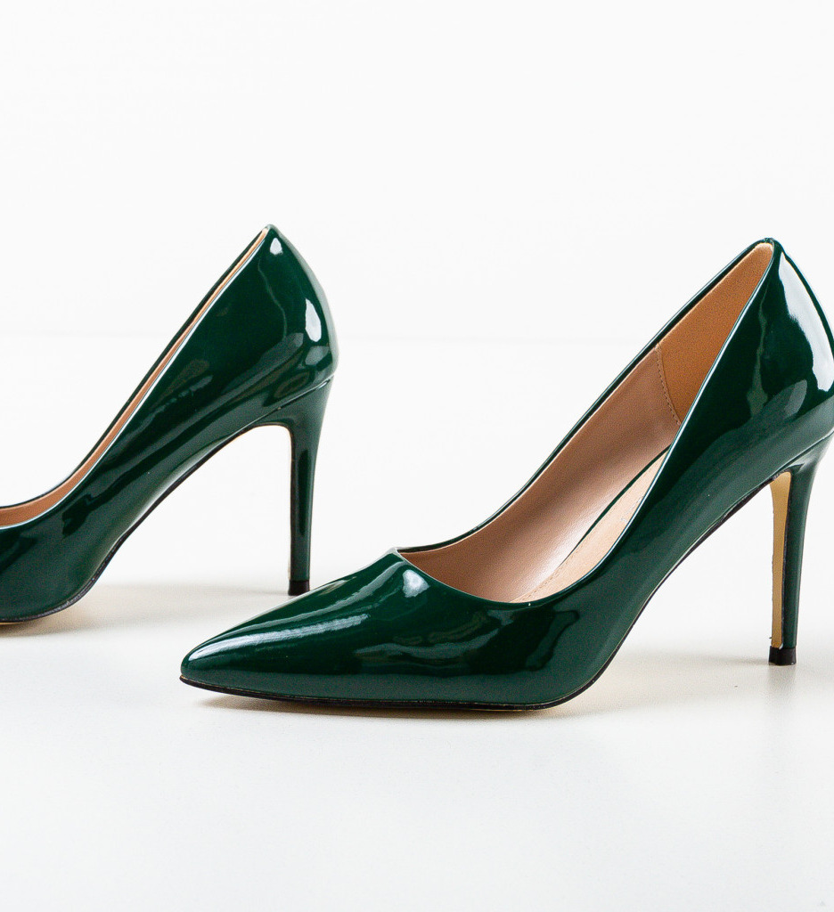 Pantofi Sinead Verzi | Eleganță și Stil - imagine 7