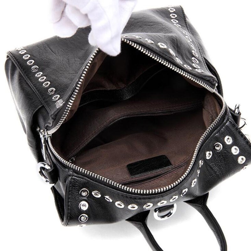 Rucsac Dama Delis Zinnia GT2551 Negru - Piele Eco - imagine 3