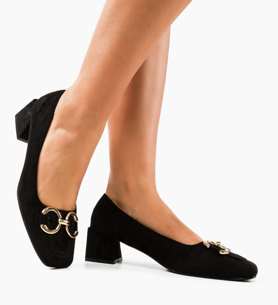 Pantofi Dama Pope Negri | Eleganță Asigurată