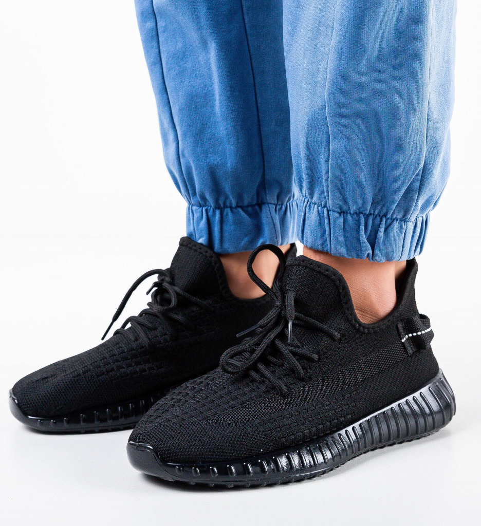 Sneakers Shein Dama Negri - Confort și Stil Urban - imagine 2