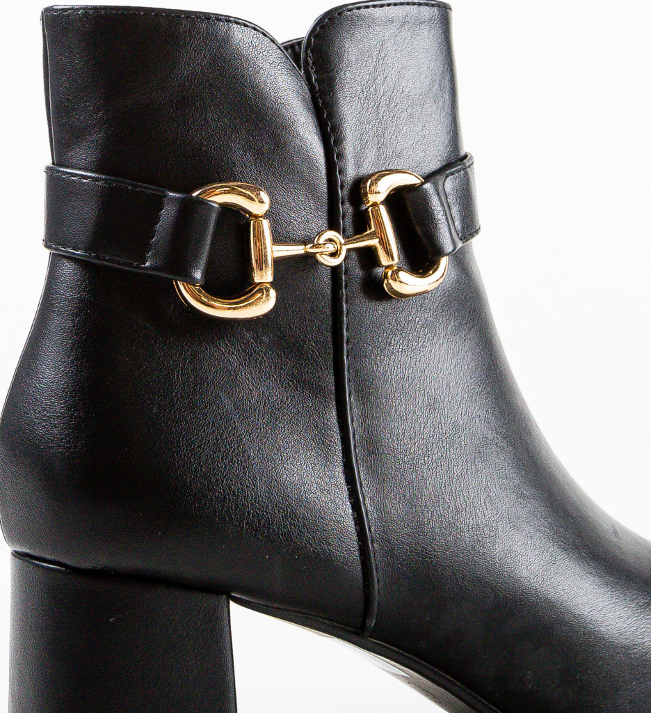 Botine Dama Trame Negre | Stil și Confort - imagine 7