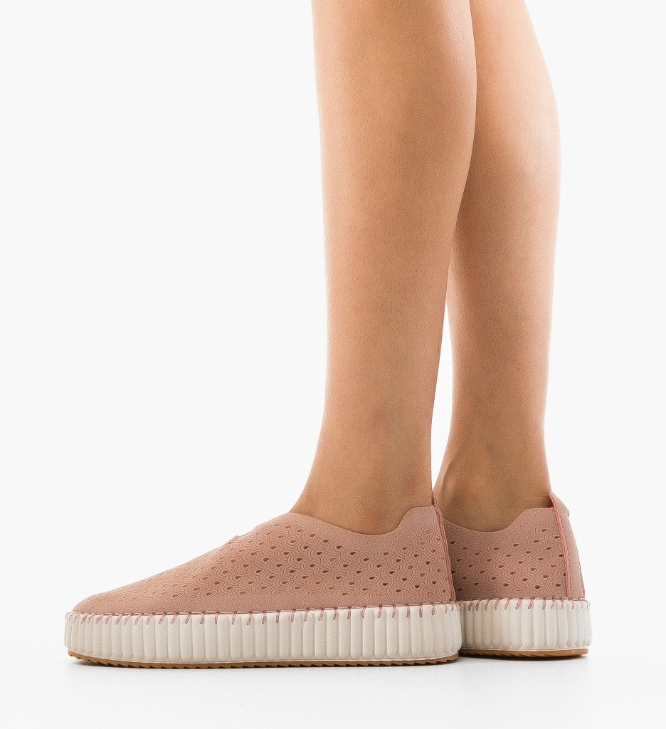 Pantofi Casual Roz Berrt | Confort Zilnic - imagine 2