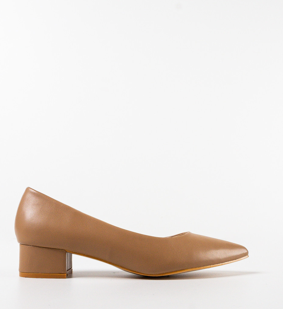 Pantofi Dama Rudd Bej | Eleganță și Stil - imagine 6