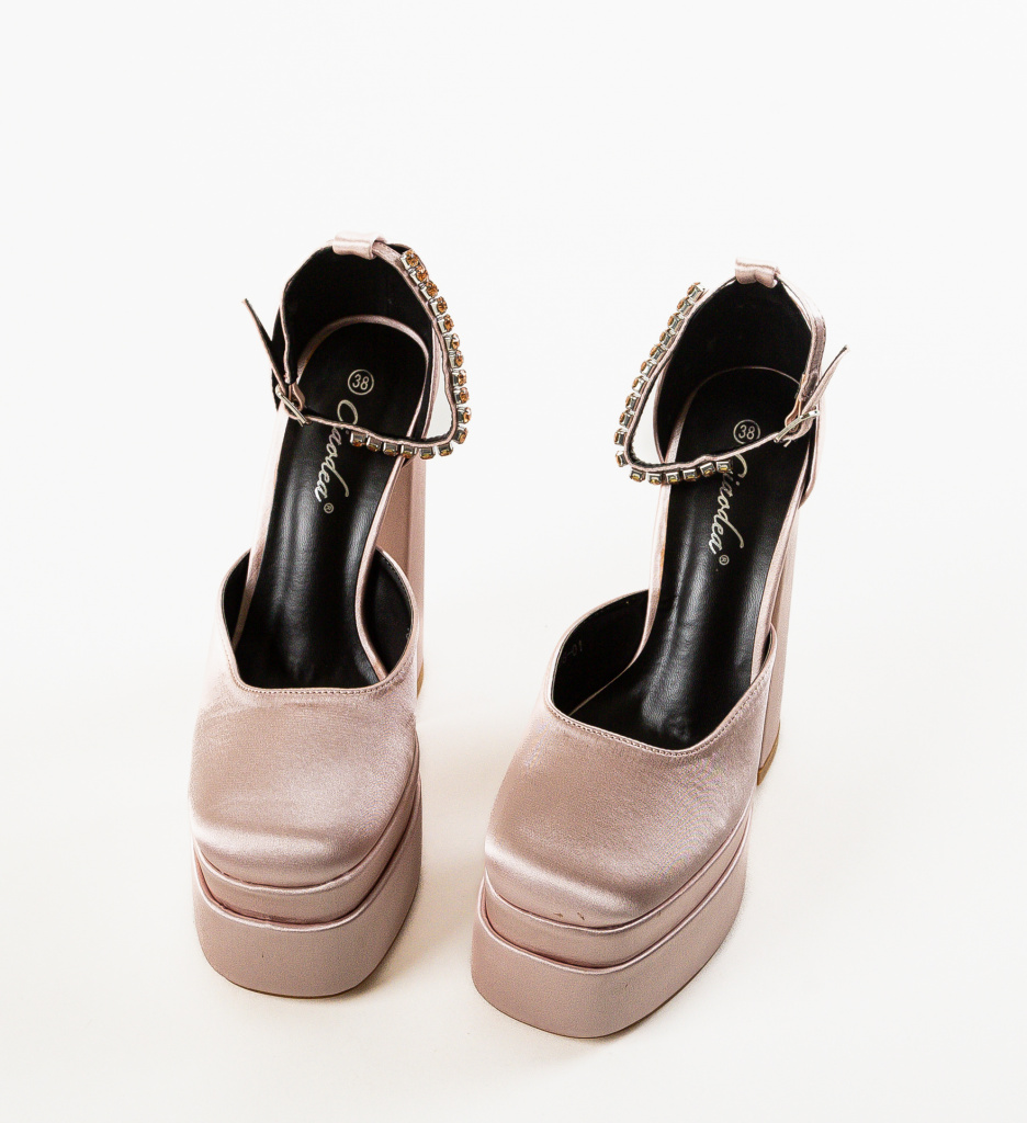 Pantofi Dama Sarah Roz cu Toc Eleganți - imagine 5
