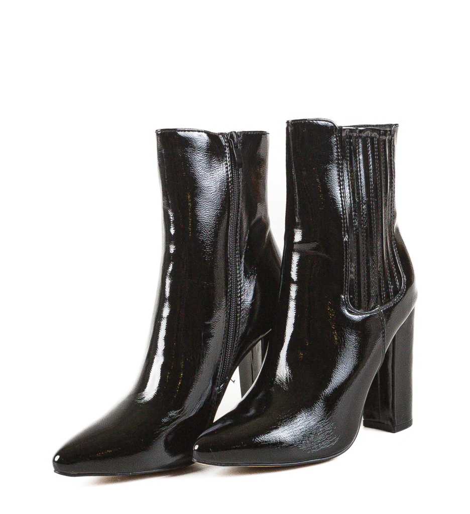 Botine Reenbe Negre | Eleganta si Confort - imagine 6