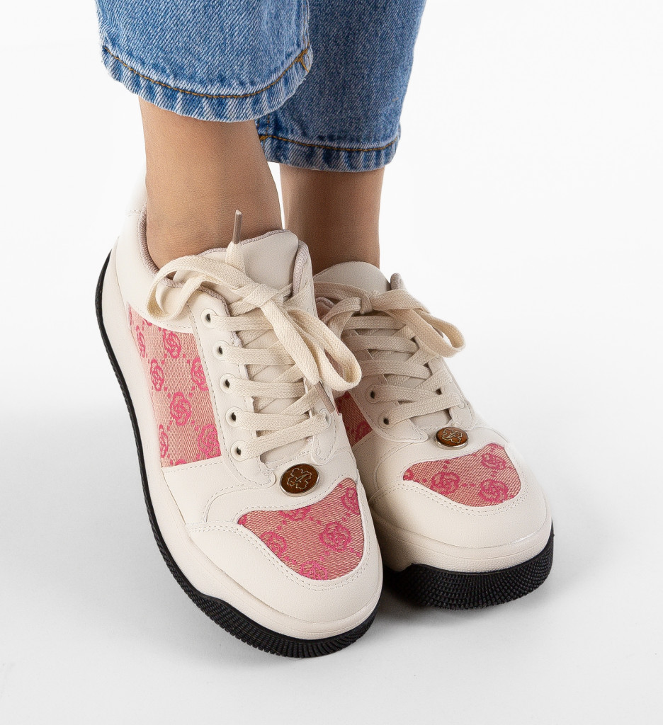 Sneakers Dama Miess Albi - Confort și Stil - imagine 2