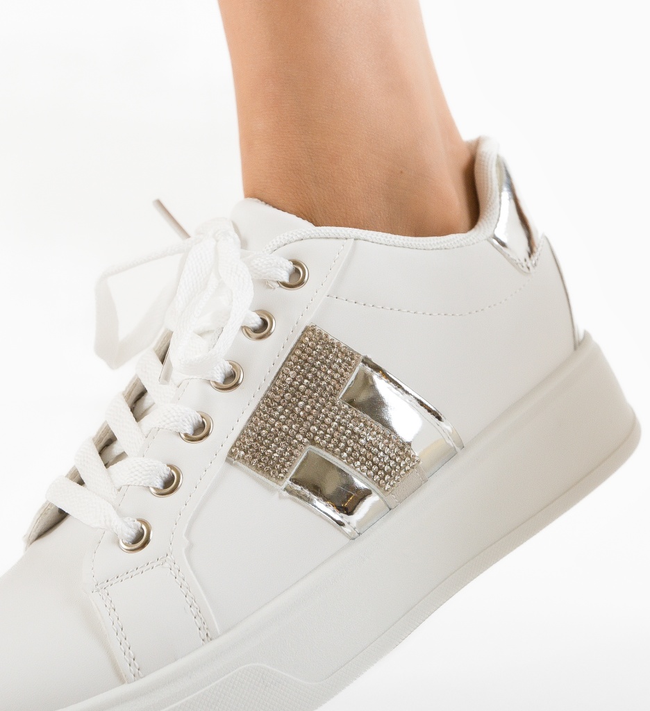 Pantofi Sport Molina Argintii - Confort și Stil - imagine 4