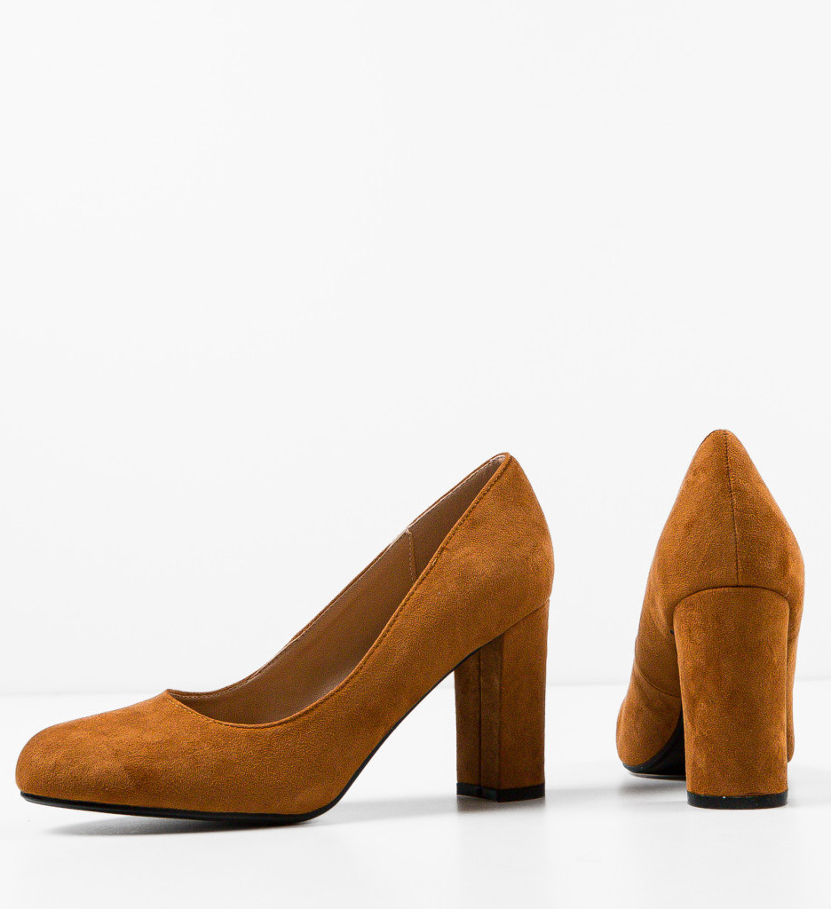 Pantofi dama Kian Camel - Eleganță și Stil - imagine 5