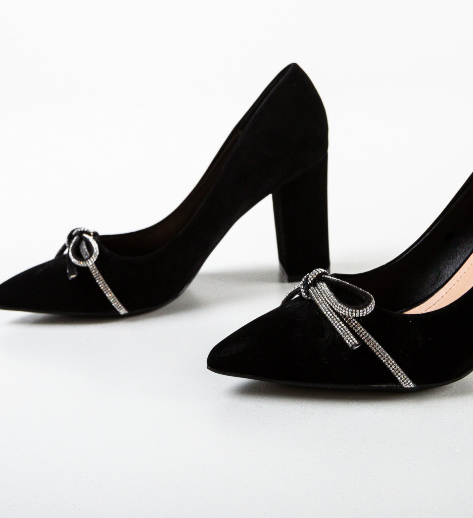 Pantofi Nieve Dama Negri | Stil și Eleganță - imagine 6