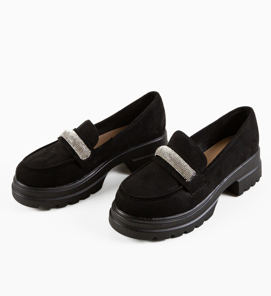 Pantofi Casual Lelan Negri | Confort Zilnic - imagine 11