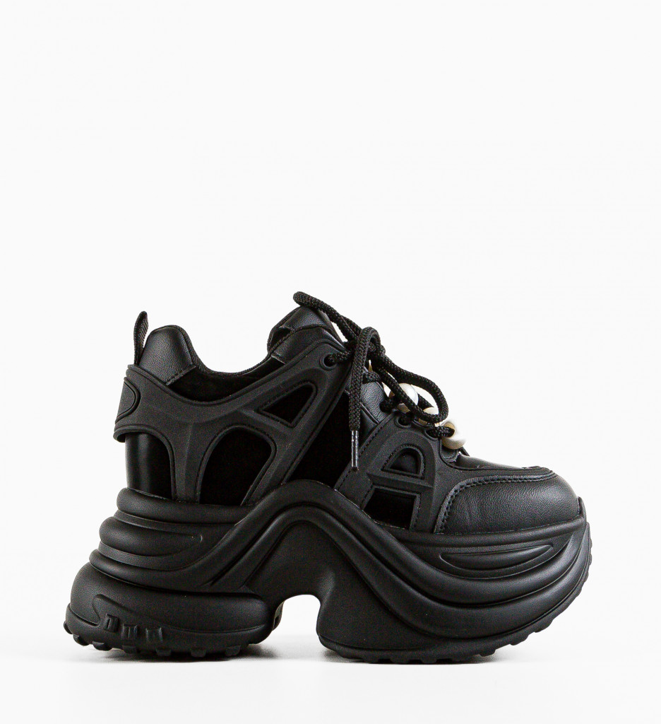 Sneakers Dama Izebel Negri | Stil și Confort - imagine 2