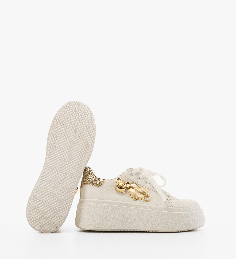 Sneakers Dama Neela Aurii | Stil și Confort - imagine 4