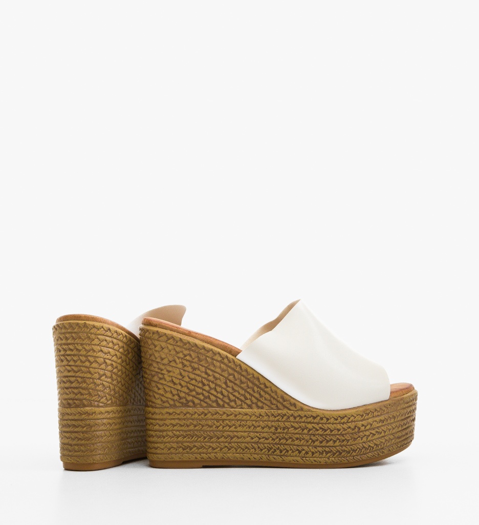 Platforme Dama Albe Elegante - Stil și Confort - imagine 3