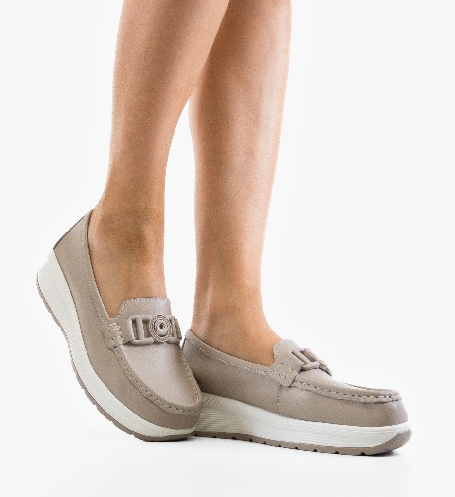 Pantofi Casual Gary Gri - Confort Stilat