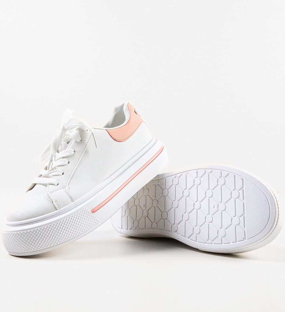 Sneakers Dama Rivers Roz - Confort și Stil - imagine 8