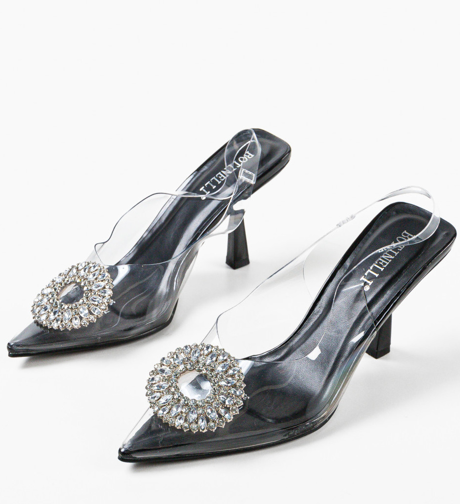 Pantofi cu toc Ecaterina Negri | Eleganță Pură - imagine 6