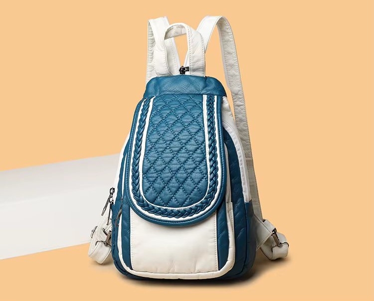 Rucsac Dama Picadili Rilena, Piele Ecologica - imagine 3