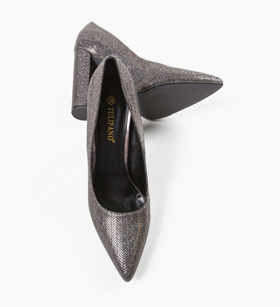 Pantofi Traci Gri - Eleganță și Stil - imagine 7