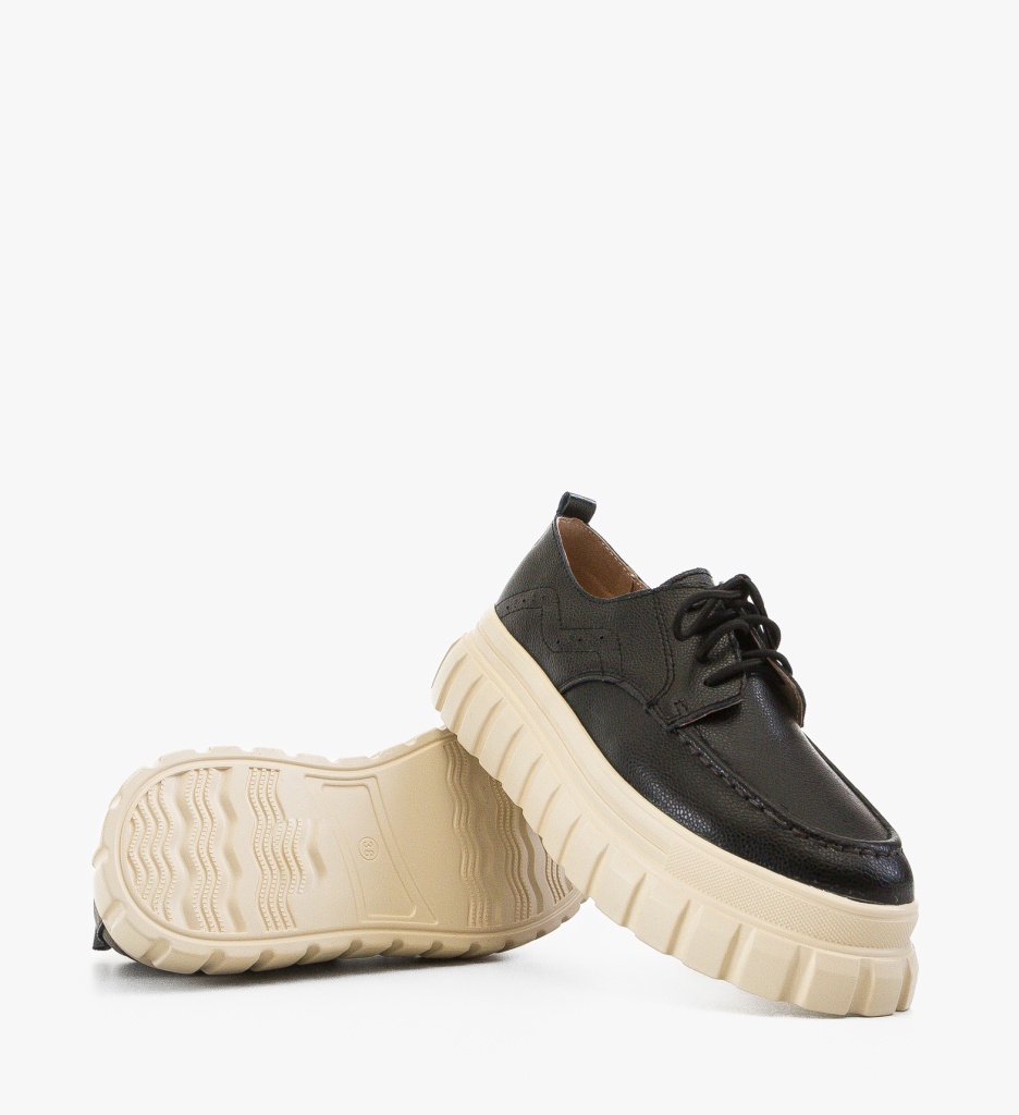 Pantofi Casual Loprem Negri - Confort și Stil - imagine 6