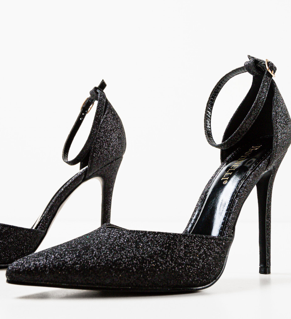 Pantofi Toc Sofly Negri - Eleganță și Confort - imagine 6