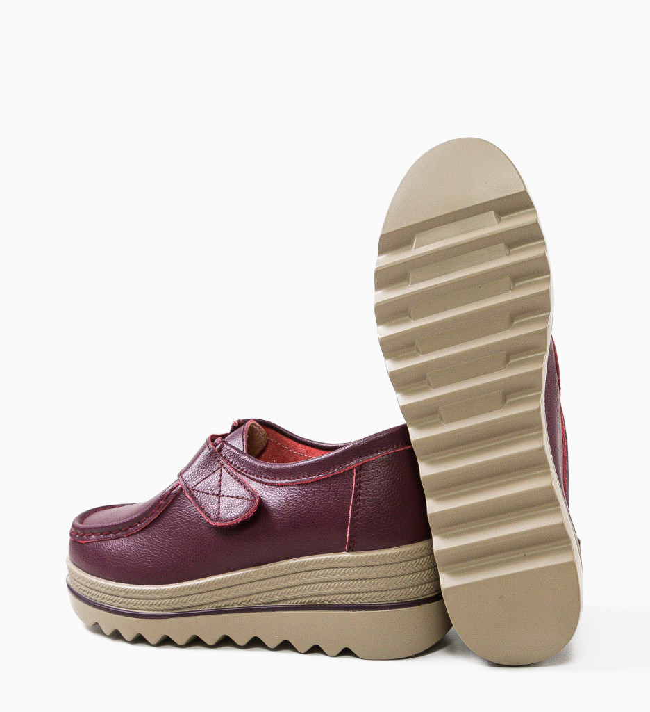 Pantofi Casual Straif Grena - Confort și Stil - imagine 6