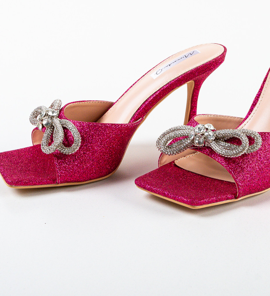Saboti Dama Mora Fuchsia - Design Elegant - imagine 6