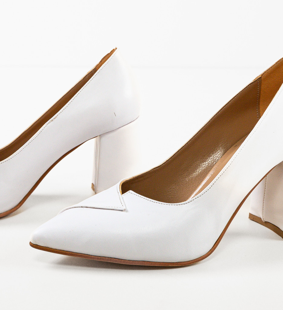 Pantofi Jafanza Albi - Eleganță și Stil - imagine 5