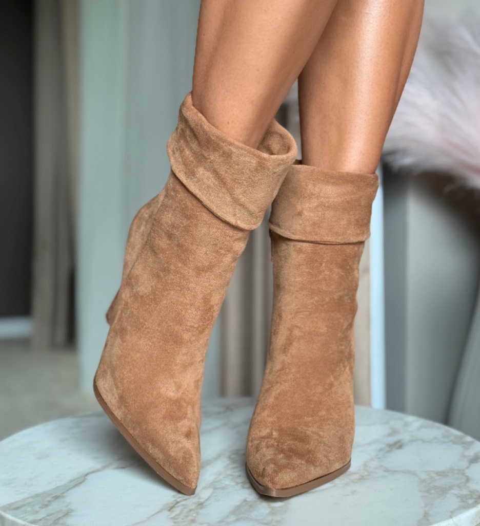 Botine Dama Tyta Khaki | Design Modern - imagine 3