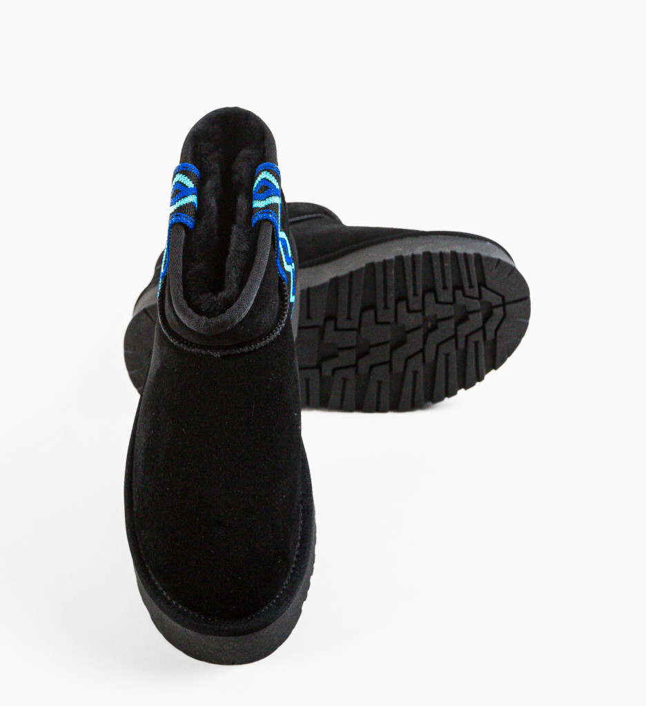 Cizme Dardar Negre Tip Ug | Confort & Stil - imagine 5