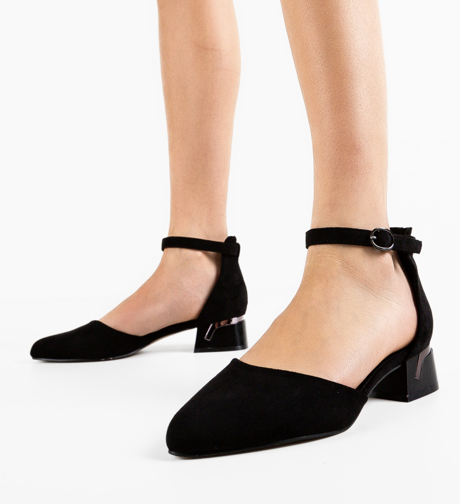 Pantofi dama Zahra Negri 2 - Eleganță Sigură