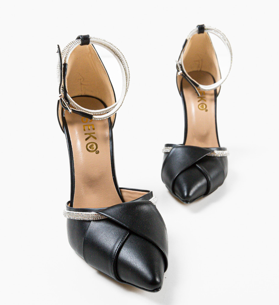 Pantofi cu toc Kennedy Negri | Eleganță Asigurată - imagine 8