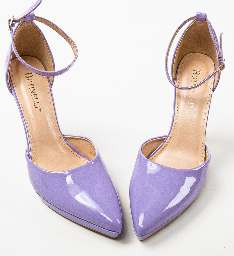 Pantofi Dama Fernanda Mov | Eleganță Asigurată - imagine 4