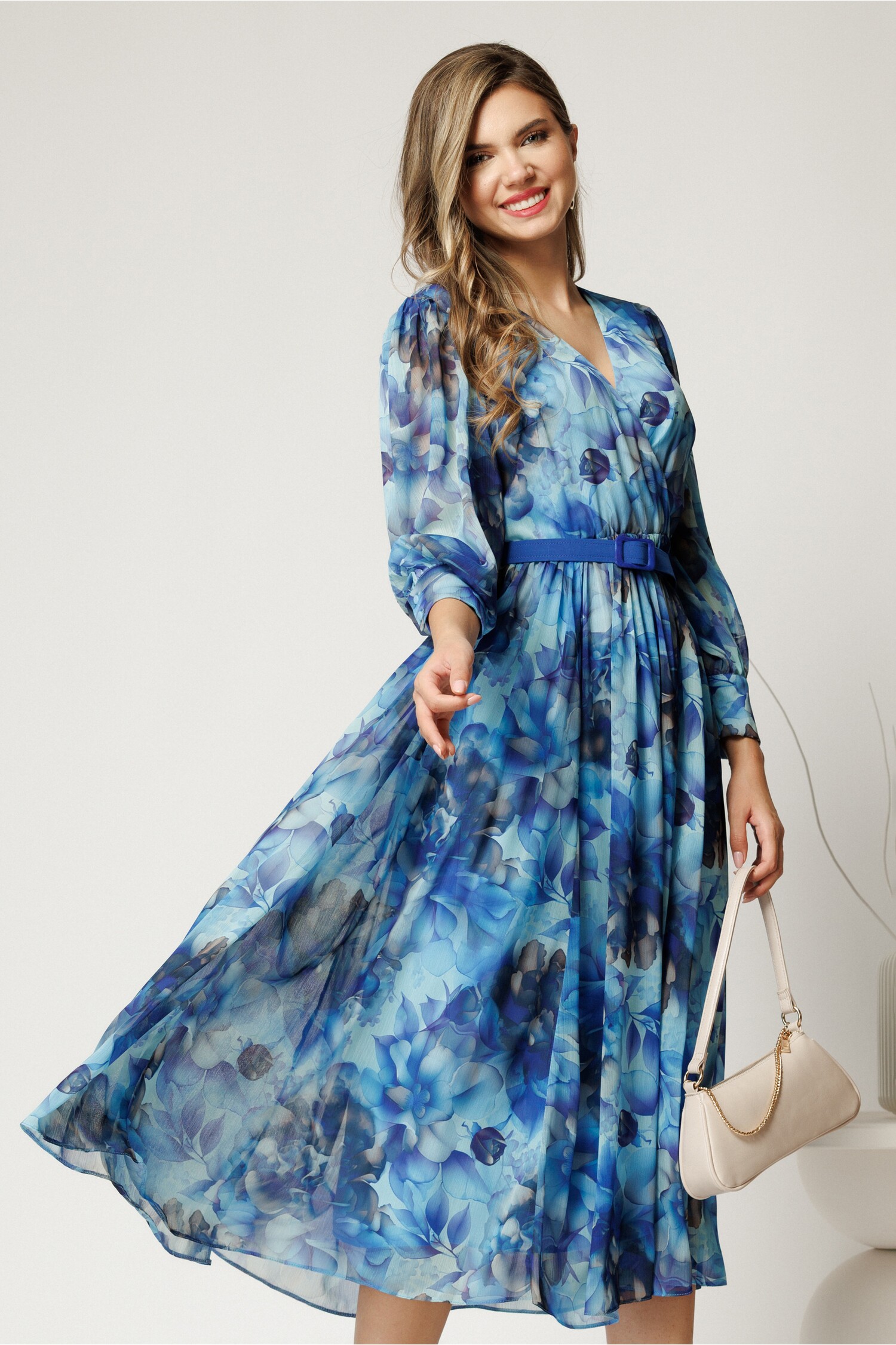 Rochie DY Fashion Albastru Cununie Civilă