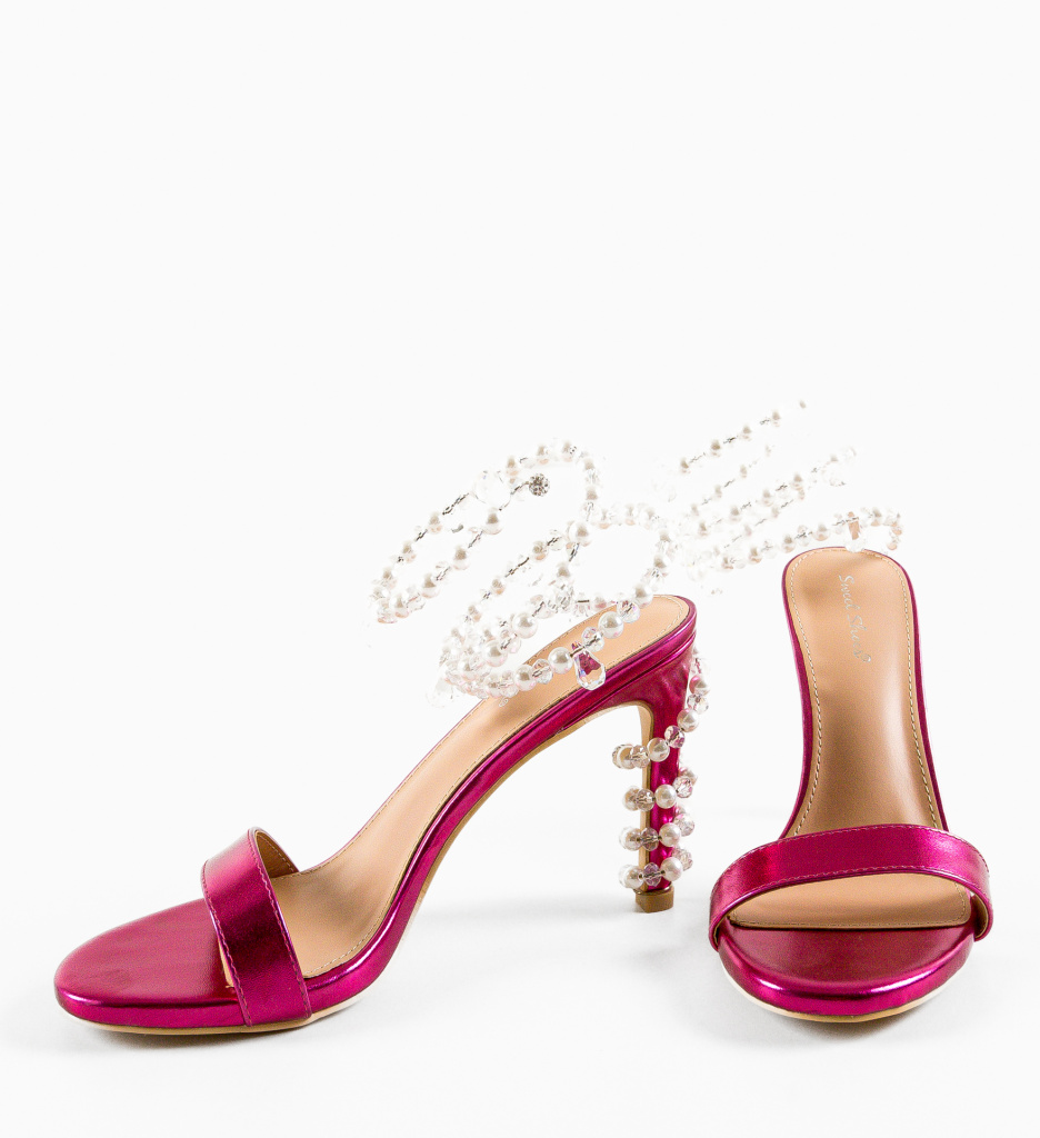 Sandale Uche Fuchsia - Eleganță și Stil - imagine 8