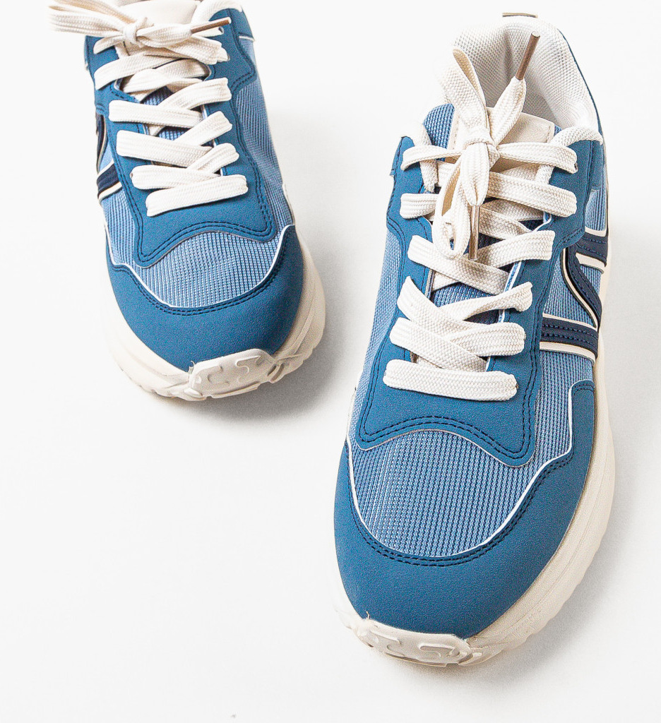 Sneakers Osborne Dama Albastri - Confort & Stil - imagine 6