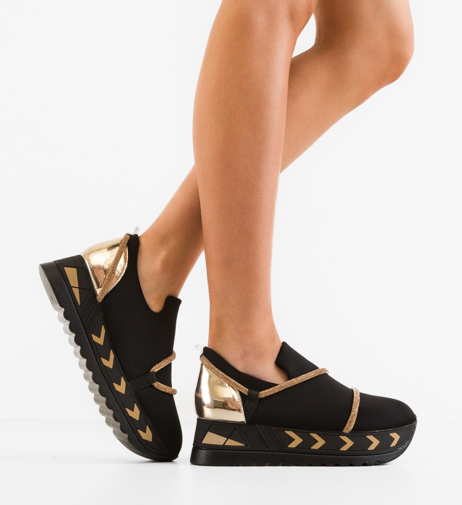 Sneakers Dama Kern Negri - Confort si Stil Urban